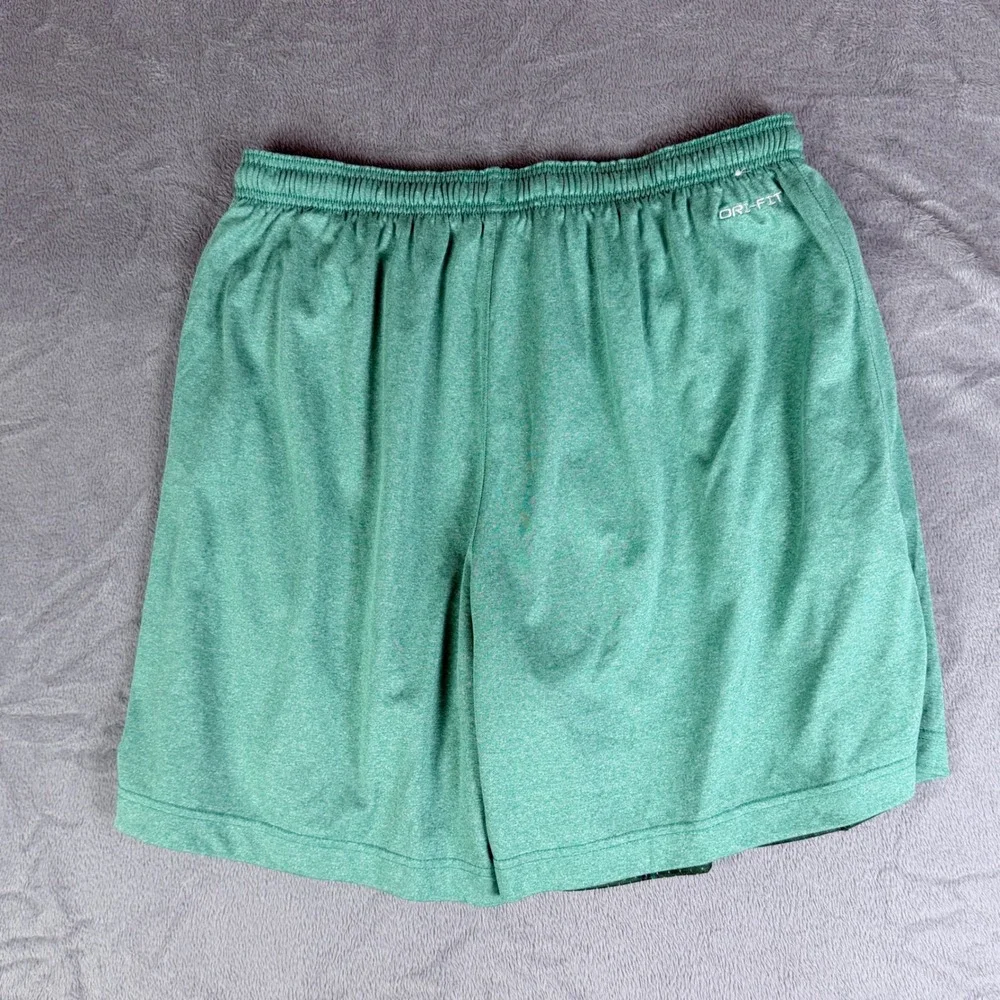 Nike Standard Issue Basketball Reversible Shorts Green Mesh DQ5722-341 Mens XL